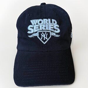 New York Yankees 2009 World Series Adjustable Hat Cap New Era Black Vintage
